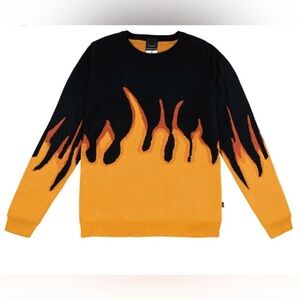 Sapnap Knitted Flame Sweater